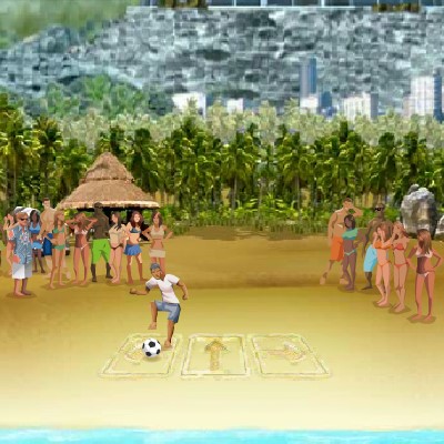 Гра на Спритність: Пляжне Набивання М'яча