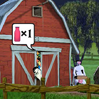  Гра Супер корова: Збір молока 