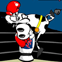  Гра Супер корова: Бокс 