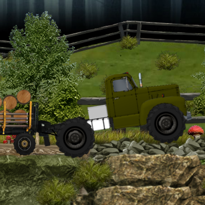 Гра Перевезення: Вантажівка з Деревиною