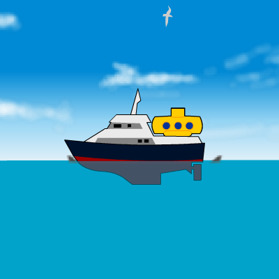 Гра Підводний Світ: Підводний Човен і Скарби