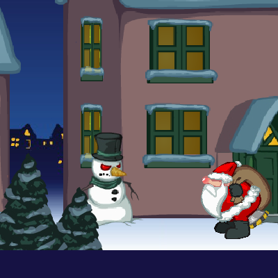 Гра Санта Клаус в Реактивних Штанях