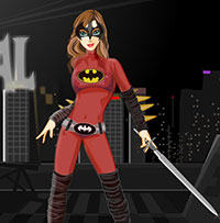Онлайн гра Одягни дівчину Бетмена 